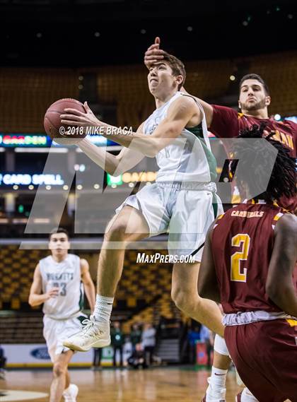 Thumbnail 3 in Cardinal Spellman vs Mansfield (TD Garden Good Sports Invitational) photogallery.