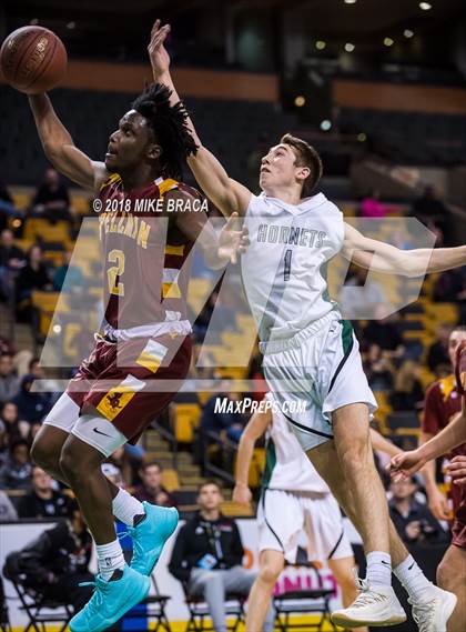 Thumbnail 2 in Cardinal Spellman vs Mansfield (TD Garden Good Sports Invitational) photogallery.