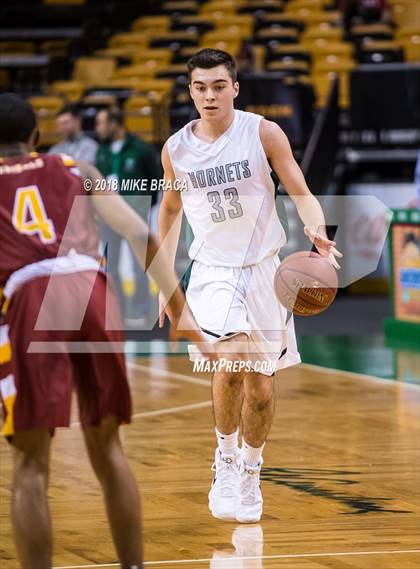 Thumbnail 2 in Cardinal Spellman vs Mansfield (TD Garden Good Sports Invitational) photogallery.