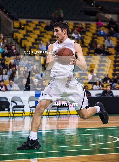 Thumbnail 3 in Cardinal Spellman vs Mansfield (TD Garden Good Sports Invitational) photogallery.