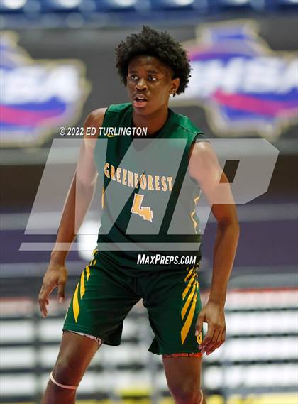 Thumbnail 1 in Greenforest vs. King's Ridge Christian GHSA Class A Private Championship photogallery.
