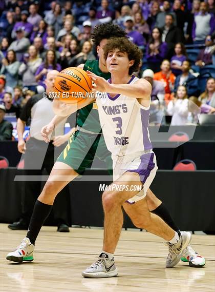 Thumbnail 2 in Greenforest vs. King's Ridge Christian GHSA Class A Private Championship photogallery.