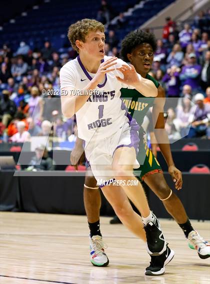 Thumbnail 1 in Greenforest vs. King's Ridge Christian GHSA Class A Private Championship photogallery.