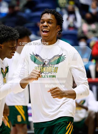 Thumbnail 3 in Greenforest vs. King's Ridge Christian GHSA Class A Private Championship photogallery.
