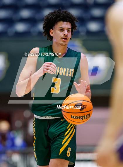 Thumbnail 2 in Greenforest vs. King's Ridge Christian GHSA Class A Private Championship photogallery.