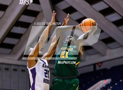 Thumbnail 3 in Greenforest vs. King's Ridge Christian GHSA Class A Private Championship photogallery.