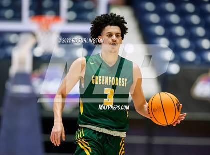 Thumbnail 1 in Greenforest vs. King's Ridge Christian GHSA Class A Private Championship photogallery.