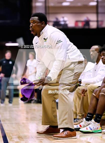 Thumbnail 2 in Greenforest vs. King's Ridge Christian GHSA Class A Private Championship photogallery.