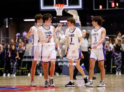 Thumbnail 3 in Greenforest vs. King's Ridge Christian GHSA Class A Private Championship photogallery.