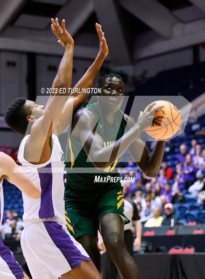 Thumbnail 1 in Greenforest vs. King's Ridge Christian GHSA Class A Private Championship photogallery.