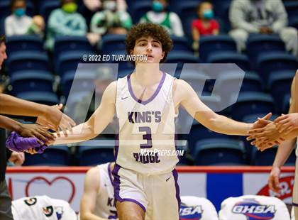 Thumbnail 2 in Greenforest vs. King's Ridge Christian GHSA Class A Private Championship photogallery.
