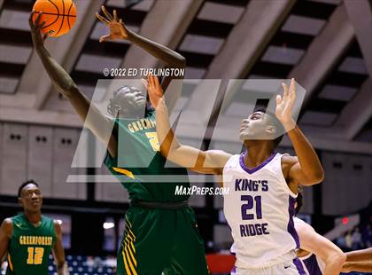Thumbnail 1 in Greenforest vs. King's Ridge Christian GHSA Class A Private Championship photogallery.