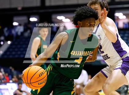Thumbnail 3 in Greenforest vs. King's Ridge Christian GHSA Class A Private Championship photogallery.