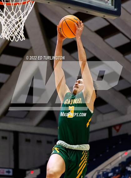 Thumbnail 1 in Greenforest vs. King's Ridge Christian GHSA Class A Private Championship photogallery.