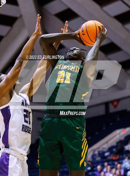 Thumbnail 1 in Greenforest vs. King's Ridge Christian GHSA Class A Private Championship photogallery.