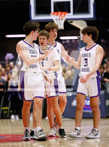 Thumbnail 1 in Greenforest vs. King's Ridge Christian GHSA Class A Private Championship photogallery.