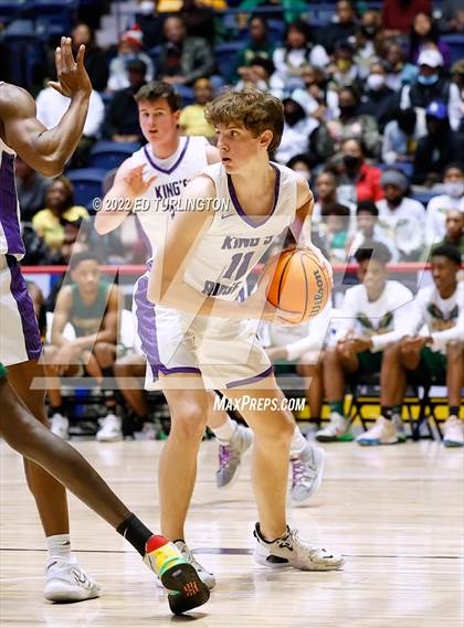 Thumbnail 1 in Greenforest vs. King's Ridge Christian GHSA Class A Private Championship photogallery.