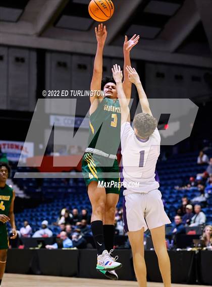 Thumbnail 1 in Greenforest vs. King's Ridge Christian GHSA Class A Private Championship photogallery.