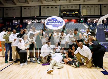 Thumbnail 1 in Greenforest vs. King's Ridge Christian GHSA Class A Private Championship photogallery.