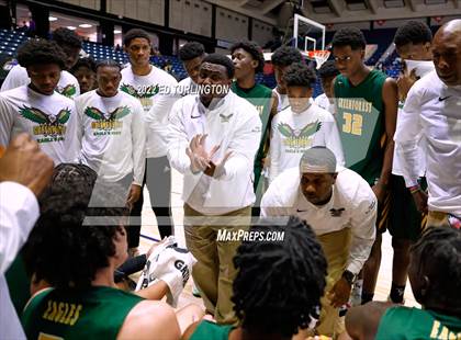 Thumbnail 3 in Greenforest vs. King's Ridge Christian GHSA Class A Private Championship photogallery.
