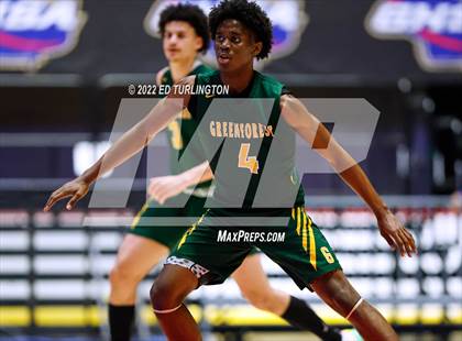 Thumbnail 2 in Greenforest vs. King's Ridge Christian GHSA Class A Private Championship photogallery.