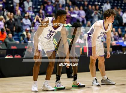 Thumbnail 3 in Greenforest vs. King's Ridge Christian GHSA Class A Private Championship photogallery.