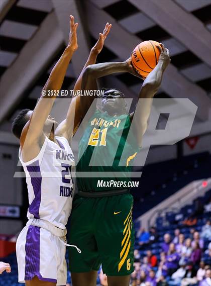 Thumbnail 2 in Greenforest vs. King's Ridge Christian GHSA Class A Private Championship photogallery.
