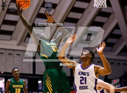 Thumbnail 2 in Greenforest vs. King's Ridge Christian GHSA Class A Private Championship photogallery.