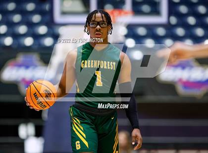 Thumbnail 1 in Greenforest vs. King's Ridge Christian GHSA Class A Private Championship photogallery.