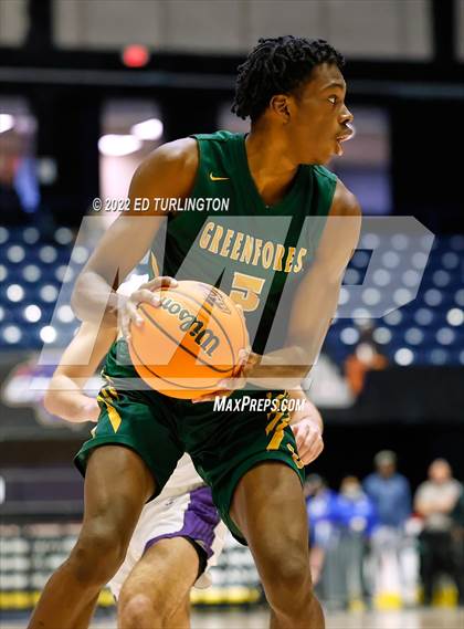 Thumbnail 2 in Greenforest vs. King's Ridge Christian GHSA Class A Private Championship photogallery.