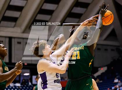 Thumbnail 3 in Greenforest vs. King's Ridge Christian GHSA Class A Private Championship photogallery.