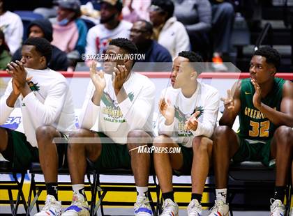 Thumbnail 2 in Greenforest vs. King's Ridge Christian GHSA Class A Private Championship photogallery.