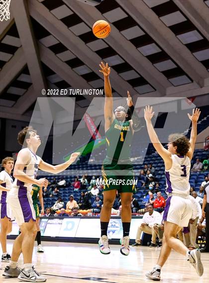 Thumbnail 1 in Greenforest vs. King's Ridge Christian GHSA Class A Private Championship photogallery.