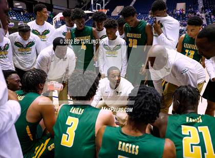 Thumbnail 2 in Greenforest vs. King's Ridge Christian GHSA Class A Private Championship photogallery.