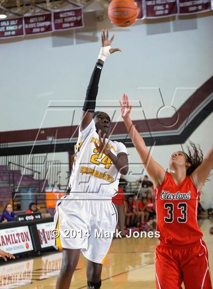 Thumbnail 1 in Riverdale Baptist vs. Cleveland (Nike Tournament of Champions) photogallery.