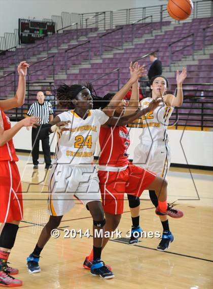 Thumbnail 1 in Riverdale Baptist vs. Cleveland (Nike Tournament of Champions) photogallery.