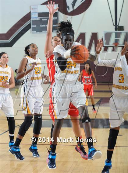 Thumbnail 1 in Riverdale Baptist vs. Cleveland (Nike Tournament of Champions) photogallery.