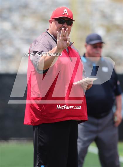 Thumbnail 1 in Atkins vs. Hackett (AAA 3A Semifinal) photogallery.