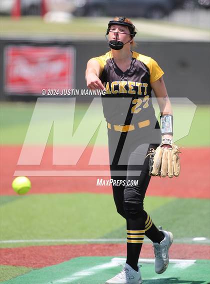 Thumbnail 1 in Atkins vs. Hackett (AAA 3A Semifinal) photogallery.