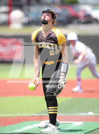 Thumbnail 2 in Atkins vs. Hackett (AAA 3A Semifinal) photogallery.