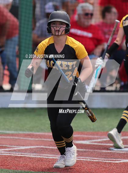 Thumbnail 1 in Atkins vs. Hackett (AAA 3A Semifinal) photogallery.