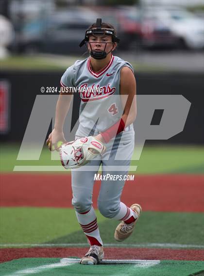 Thumbnail 1 in Atkins vs. Hackett (AAA 3A Semifinal) photogallery.