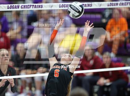 Thumbnail 3 in Dover vs. Marietta (OHSAA D3 District Final) photogallery.