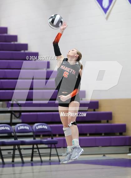 Thumbnail 1 in Dover vs. Marietta (OHSAA D3 District Final) photogallery.