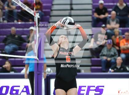Thumbnail 2 in Dover vs. Marietta (OHSAA D3 District Final) photogallery.