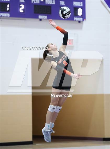 Thumbnail 3 in Dover vs. Marietta (OHSAA D3 District Final) photogallery.