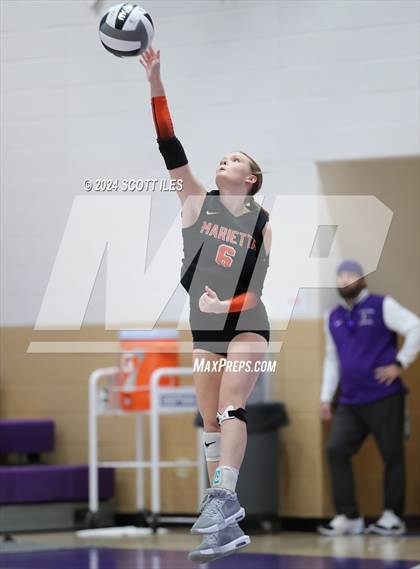 Thumbnail 3 in Dover vs. Marietta (OHSAA D3 District Final) photogallery.