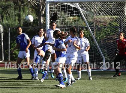 Thumbnail 3 in St. Genevieve vs Milken (CIF SS Playoffs) photogallery.