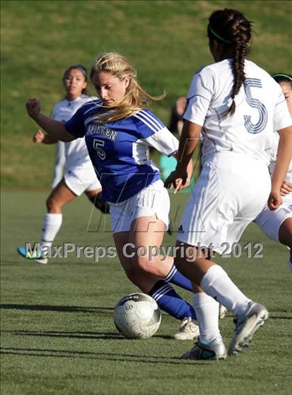 Thumbnail 3 in St. Genevieve vs Milken (CIF SS Playoffs) photogallery.