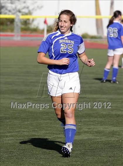 Thumbnail 3 in St. Genevieve vs Milken (CIF SS Playoffs) photogallery.